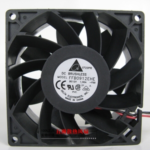 全新 台达 FFB0912EHE 9038 12V 9CM 大风量 散热风扇 双滚珠
