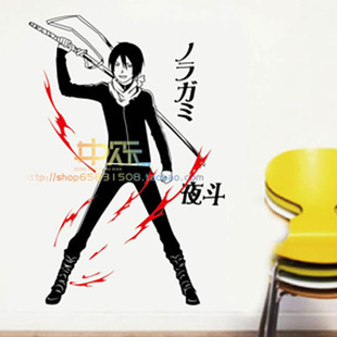 野良神 周边 海报 墙贴 车贴 痛贴 宿舍装饰 教师装饰 比手办大气