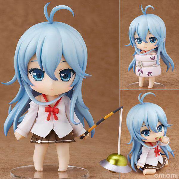 热血玩具模型手办 gsc 粘土人 195 电波女与青春男 藤和艾莉欧