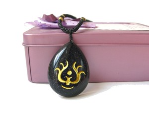 宫崎骏天空之城动漫周边项链挂件首饰蓝砂飞行石吊坠男女生日礼物