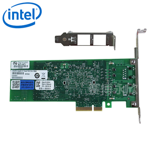 千兆双口服务器网卡E1G42ET PCI 82576 原装 intel英特尔网卡