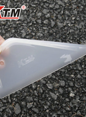 KTM 快贴膜工具 白色半透明料 斜三角刮板 汽车玻璃贴膜刮板 A85