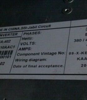 西子奥的斯OVFR1A-402/KBA21310AAC1变频器 原装全新现货正品