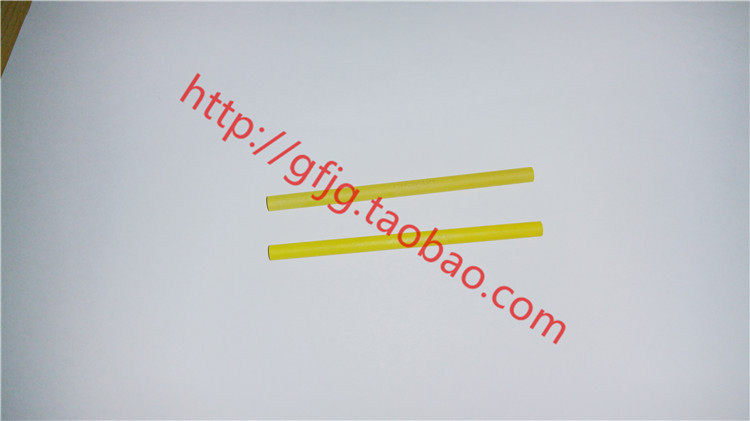 美容仪器用5-85双掺Ce：ND：YAG晶体棒激光棒宝石黄棒高能量输出