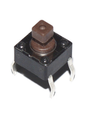 云辉 （10个）直插6*6*7.3mm高 方头/方形轻触开关 DTS-644N-V