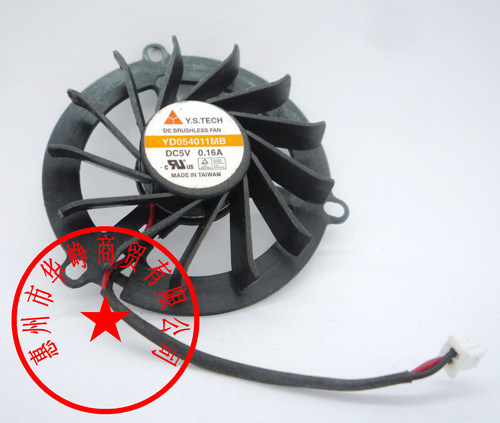 全新台湾元 YD054011MB 5V 0.16A双滚珠笔记本风扇 人气HZDO