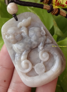 天然复古生肖猪珊瑚玉百搭挂件男