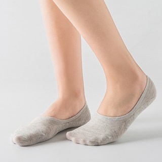 10双装袜子女船袜夏季纯棉薄款韩国浅口可爱短袜硅胶白色隐形袜