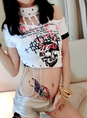 酷玩天下纹身贴 水墨彩色羽毛 剖腹产疤痕 防水女 纹身贴纸