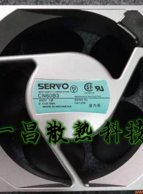 原装Centautr CN48B3/CN60B3/CN52B3 208-230V 16/14W散热风扇