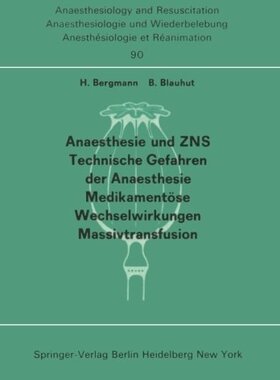 【预订】Anaesthesie Und Zns, Technische Gefa...