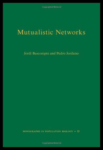 【预售】Mutualistic Networks