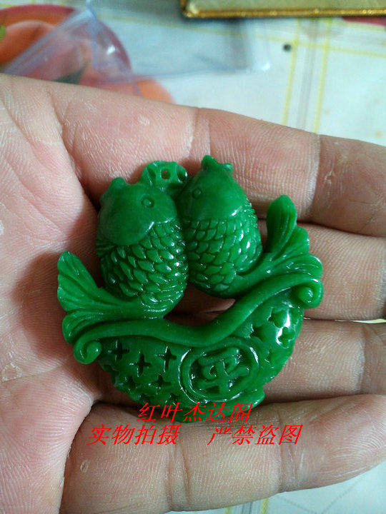 干青双鱼干青双鱼纳福吊坠 挂件怀古挂件