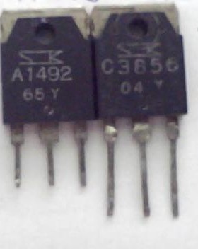 2SA1492 2SC3856进口拆机功放对管A1492 C3856  质量保证测好发货