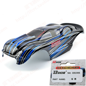 蓝飞驰模型 猎豹1 10电动四驱竞速卡车原厂配件竞速卡车壳 EB1006