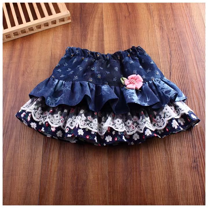 Jupe enfant en toile - Ref 2052892 Image 3