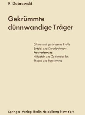 【预订】Gekrummte Dunnwandige Trager: Theori...