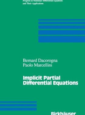 【预售】Implicit Partial Differential Equations