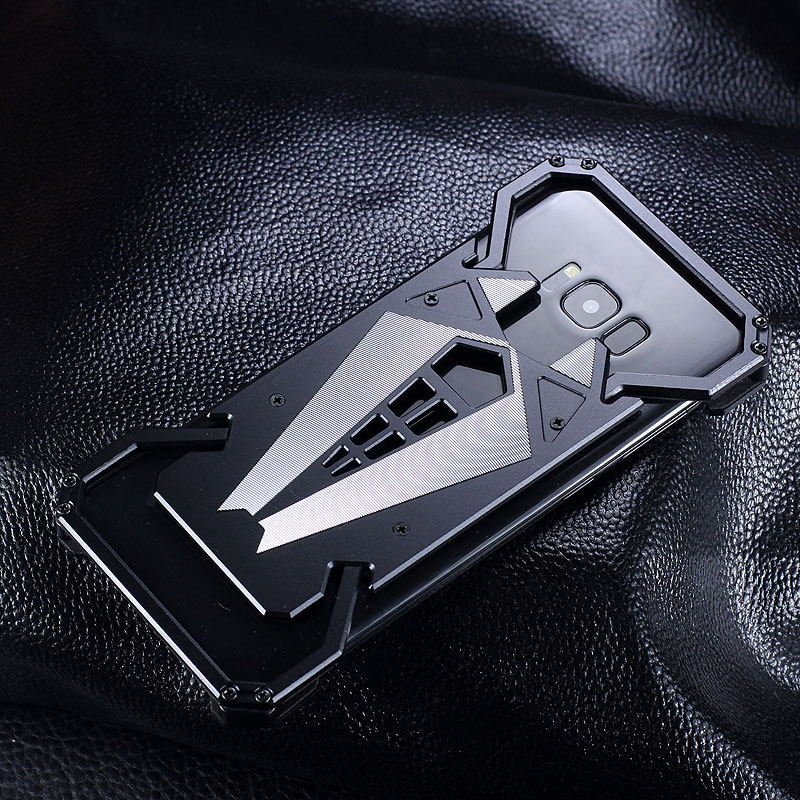 S.CENG Spider-Man Shockproof Aerospace Aluminum Metal Shell Case Cover for Samsung Galaxy S8 Plus