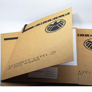 神盾局文件夹 钢铁侠 神盾局特工 神盾局资料夹 神盾局档案袋