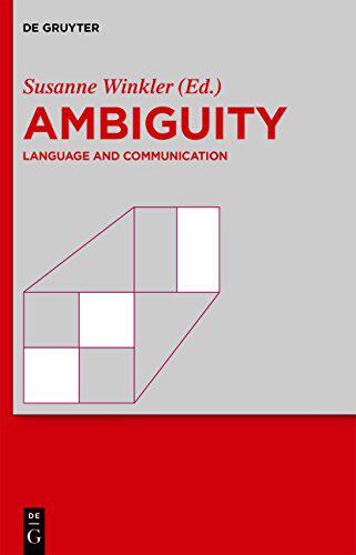 【预售】Ambiguity: Language and Communication