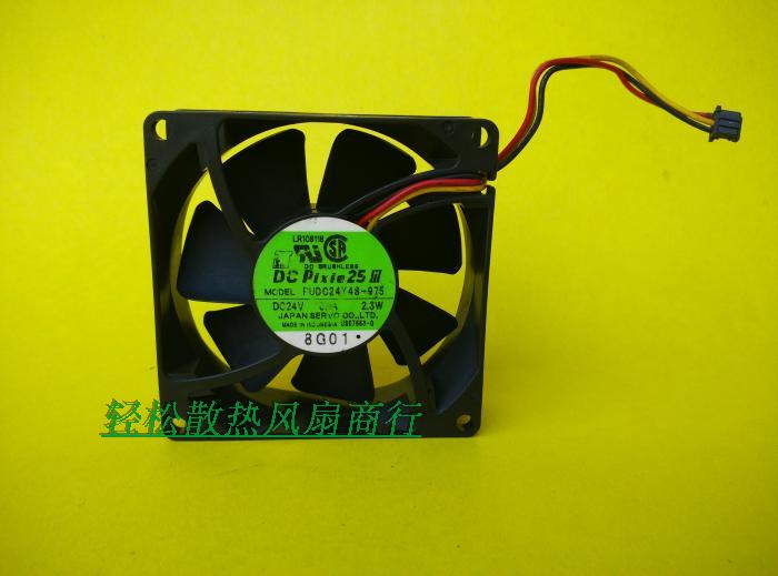 正品 伺服 SERVO PUDC24Y4S-975 24V 0.1A 2.3W 8025 8CM 风扇