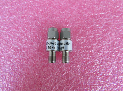 DC-3GHz 20dB 2W SMA 射频微波同轴固定衰减器 型号：SWAT-3-20