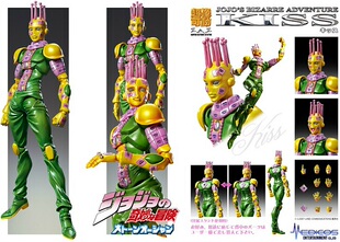 热血玩具模型手办 JOJO 奇妙冒险 Medicos 超像可动 KISS 亲吻