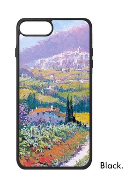 适用于iPhone园风光印象画派Xr手机壳max手机保护套678plus硅胶11