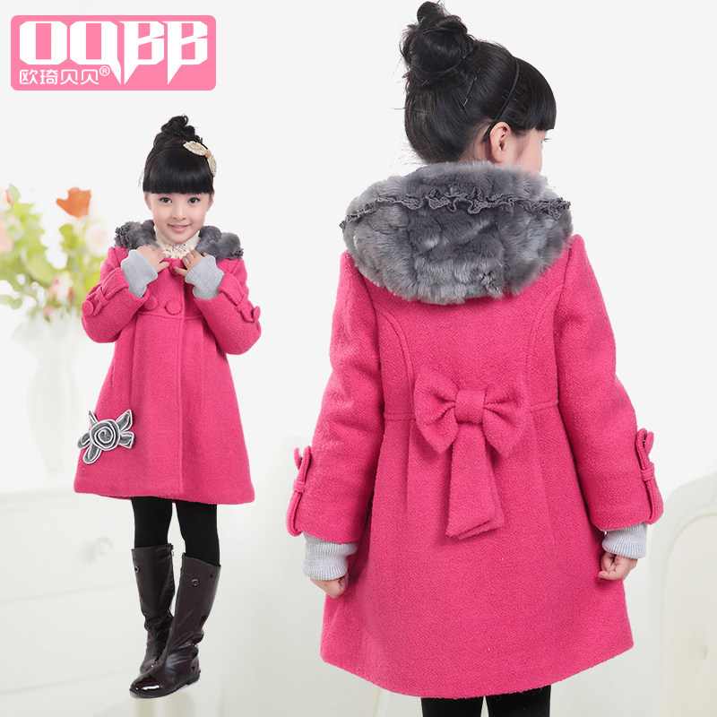 Manteau pour fille en laine - Ref 2162389 Image 1