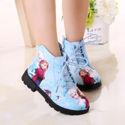 Chaussures enfants en suède ronde totem pour printemps - semelle tendon - Ref 983621 Image 9
