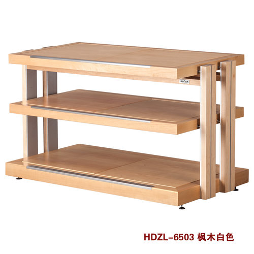 音悦汇典FE HDZL-6503 枫木色实木音响机架 音响架 功放架 器材架 - 封面