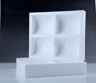 定做挖孔异型 EPS保丽龙泡沫板 白色保温板 茶叶罐包装 泡沫箱