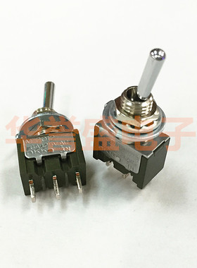 日本NKK日开 M-2012 M2012SS4W01 3脚2档 钮子 摇臂开关 6MM