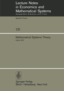 【预订】Mathematical Systems Theory: Proceed...
