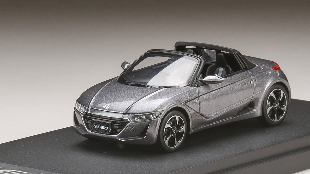 MARK43 1/43 Honda S660a Admiral Gray Metallic PM4331GM