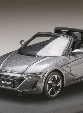 MARK43 1/43 Honda S660a Admiral Gray Metallic PM4331GM