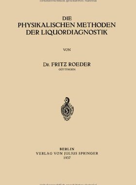 【预订】Die Physikalischen Methoden Der Liqu...