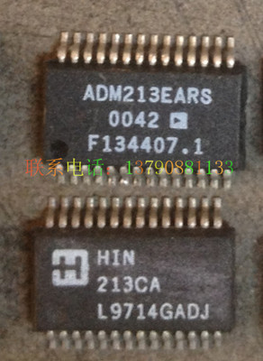 ADM213EARS HIN213CA  SSOP28 ANALOG DEVCES 、INTERSI、SIPEX