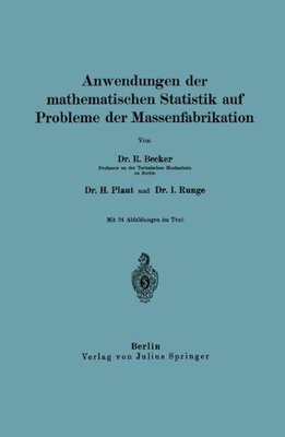 【预订】Anwendungen Der Mathematischen Stati...
