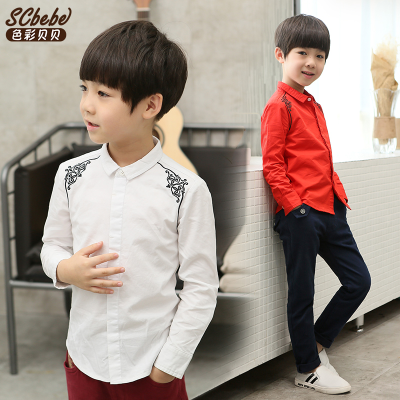 Chemise garcon SCBEBE à manche longue - Ref 2076369 Image 1