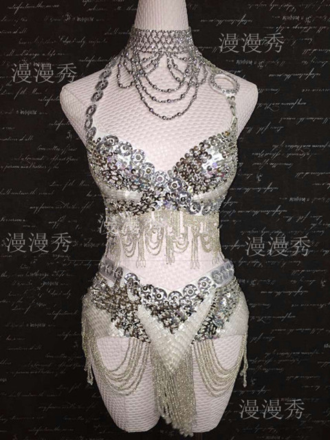 现货 流苏钻珠手工珠舞台表演酒吧女歌手性感演出服肚皮舞服装|msdalam kategori Butik wanita / wanita, pakaian/pakaian kebangsaan/peringkat pakaian, pakaian kebangsaan/pakaian - dari Buy2taobao.com untuk memberikan perkhidmatan ejen Taobao profesional membeli