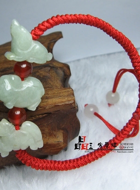 属虎人生肖猪三合六合红绳手链
