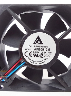 台达 AFB0812M 8025 12V 0.18A 8CM 8厘米 双滚珠 电源 机箱风扇