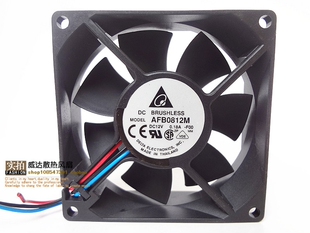 台达 AFB0812M 8025 12V 0.18A 8CM 8厘米 双滚珠 电源 机箱风扇