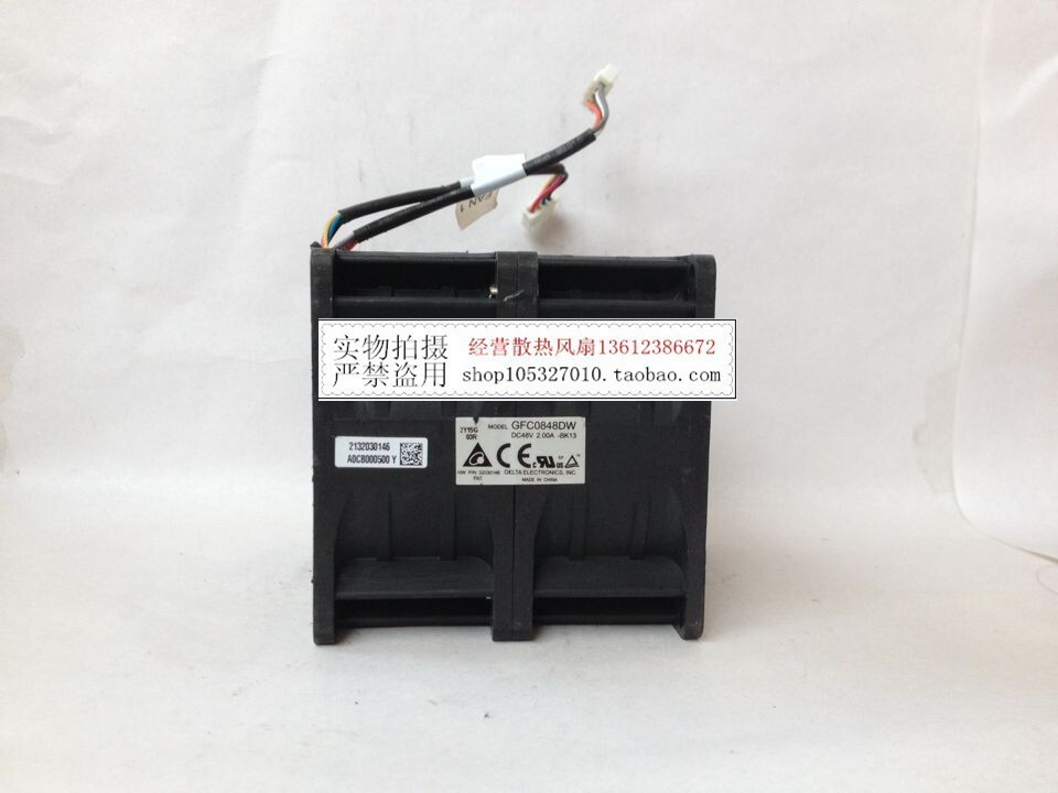 原装台达 GFC0848DW 双叶8厘米8076汽车增压暴力风扇 48V 2.00A
