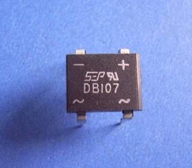 【兄弟电子】DB107 整流桥 DIP-4 1A 1000V 全新SEP 桥堆