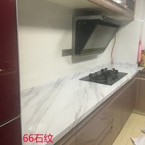 大理石贴纸翻新自粘灶台厨房耐高温防油壁纸台面家具浴室防水包邮