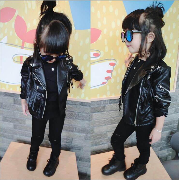 Blouson enfant en cuir PU - Ref 2159462 Image 1