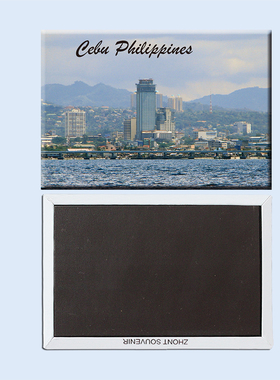 菲律宾 宿务岛 海边城市 磁性冰箱贴 家居小摆件 22783